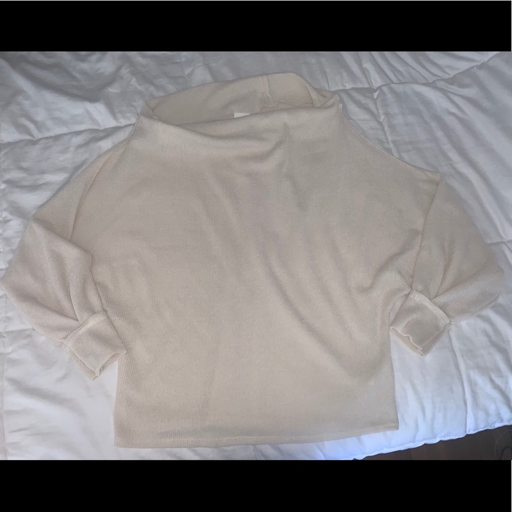 Vici Room To Breathe Off The Shoulder Knit Top